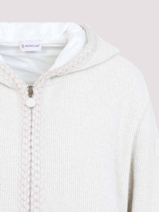 26FW 몽클레어 가디건 L20938G0003989BKG037 WHITE - MONCLER