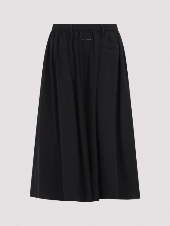 26FW MM6 메종마르지엘라 미디 스커트 S62MU0079M35436900 BLACK - MM6 MAISON MARGIELA