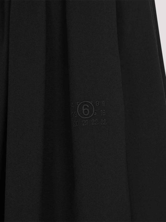26FW MM6 메종마르지엘라 미디 스커트 S62MU0079M35436900 BLACK - MM6 MAISON MARGIELA