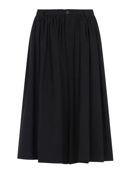 26FW MM6 메종마르지엘라 미디 스커트 S62MU0079M35436900 BLACK
