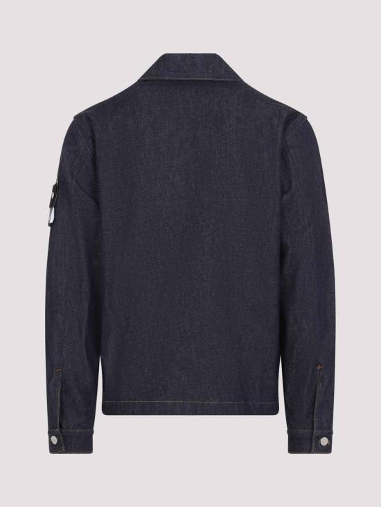 26FW 스톤 아일랜드 블루 린스 버튼 디테일 코치 재킷 L2S144100006S00J8VJ200 BLUE - STONE ISLAND