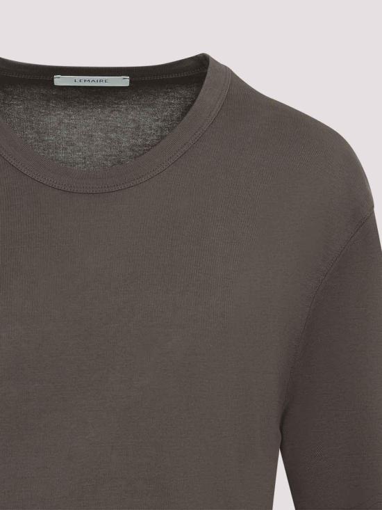 26FW 르메르 저지 티셔츠 TS0002LJ1016BR516 BROWN - LEMAIRE
