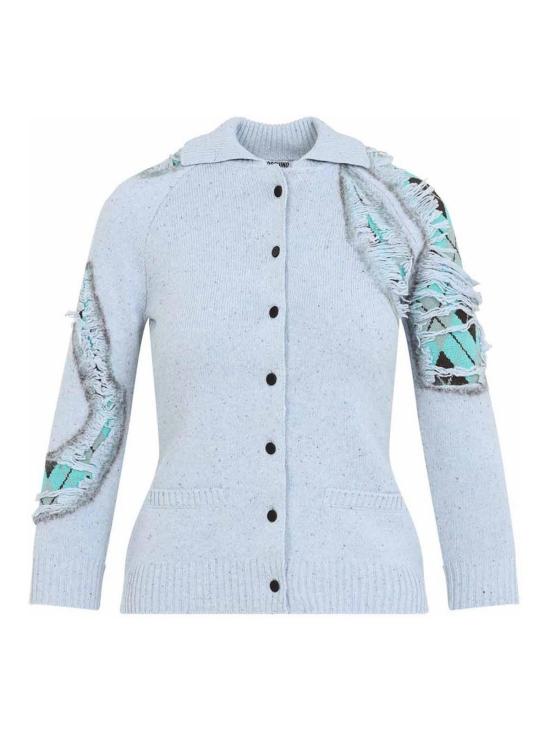 26FW 모스키노 가디건 262DA090154001331 LIGHT BLUE