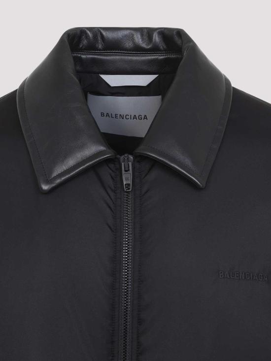 26FW 발렌시아가 코쿤 보머 재킷 A009J9TUO211000 BLACK - BALENCIAGA