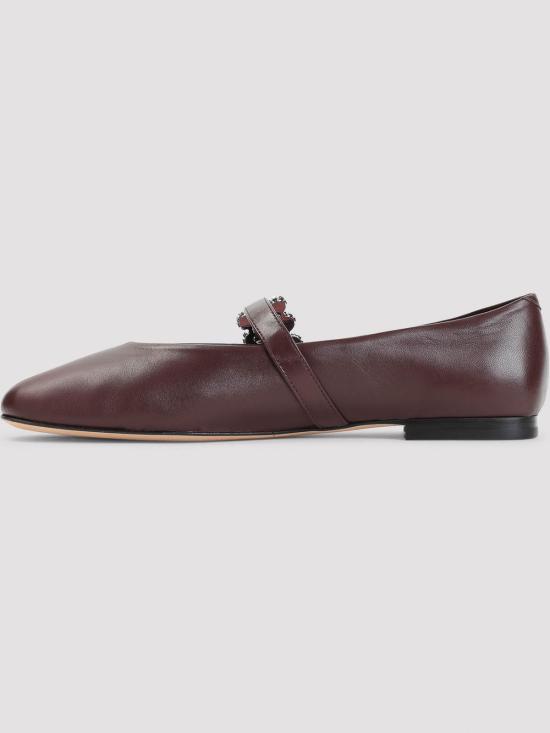 26FW 로저비비에 플랫 슈즈 RVW7434463091TR805 BURGUNDY - ROGER VIVIER