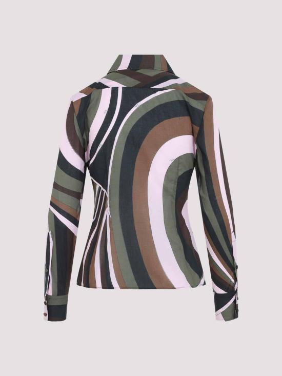 26FW 에밀리오푸치 셔츠 6URJ256U754012 LIGHT BROWN - EMILIO PUCCI