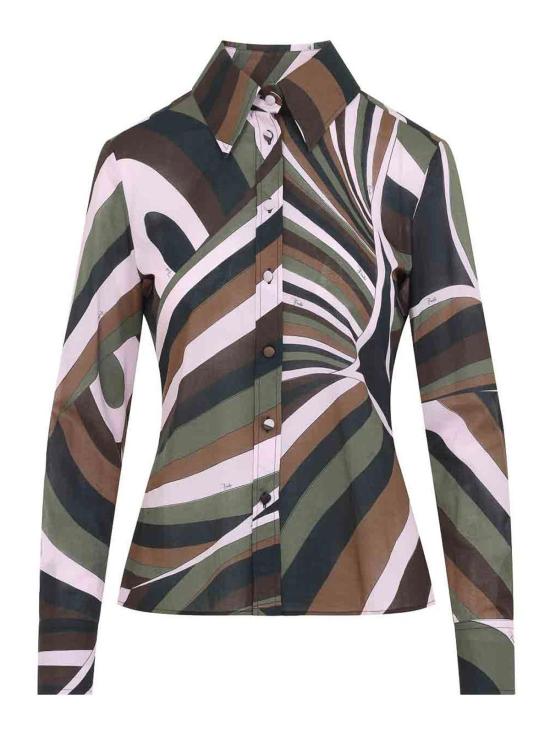26FW 에밀리오푸치 셔츠 6URJ256U754012 LIGHT BROWN