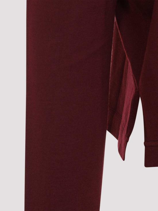 26FW 질샌더 폴로 티셔츠 J22GL0139J14842642 BURGUNDY - JIL SANDER