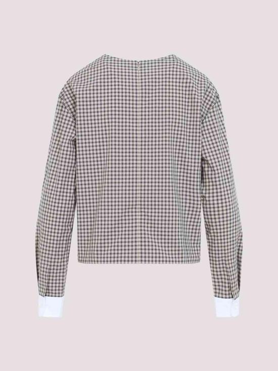 26FW 마르니 셔츠 TTMA0466QSUTC691CHW25 TAUPE - MARNI