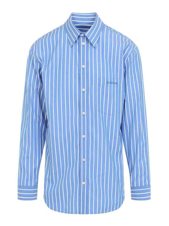 26FW 발렌시아가 셔츠 A001ZITUM314640 LIGHT BLUE
