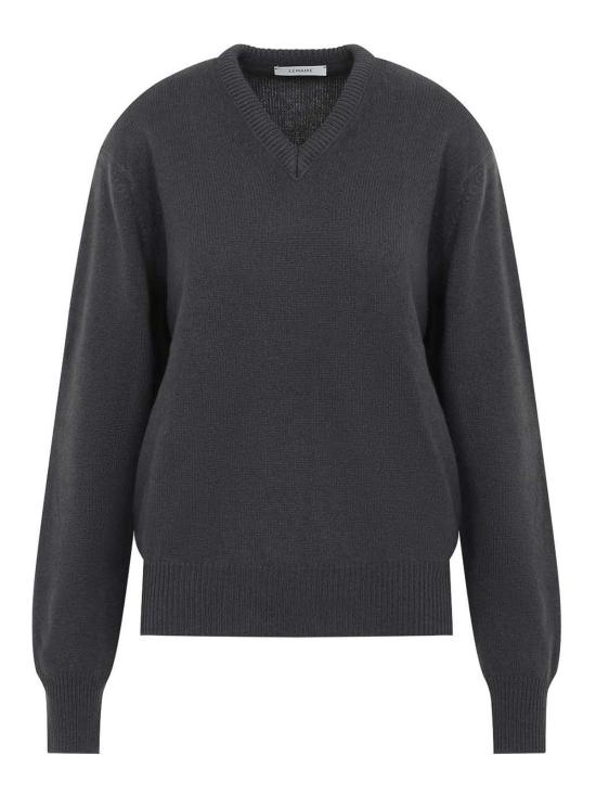 26FW 르메르 캐시미어 브이넥 스웨터 PO0044LK1062BK502 TAUPE