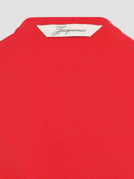 26FW 자크뮈스 Ventadou 티셔츠 TSW00588AJ00254470 RED - JACQUEMUS
