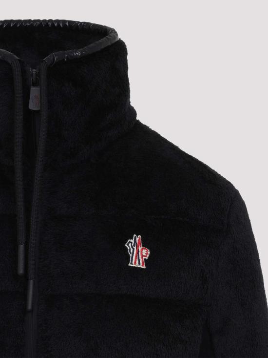 26FW 몽클레어 패디드 집업 스웨터 L20988G00010809EG999 BLACK - MONCLER