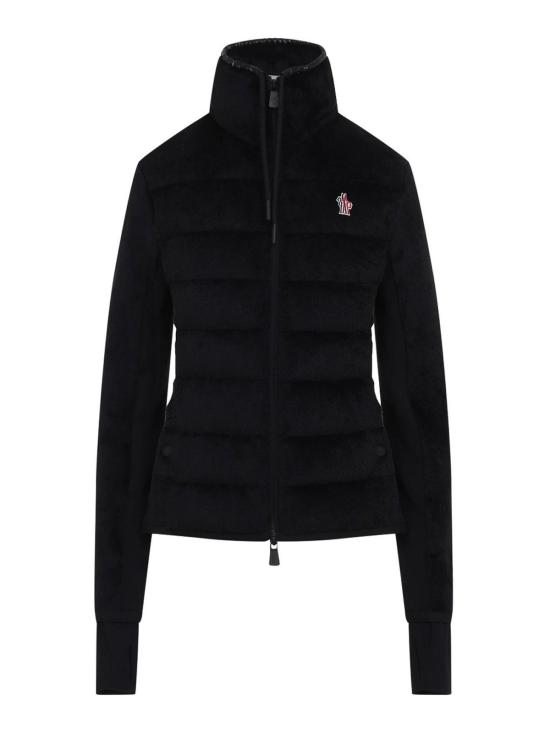 26FW 몽클레어 패디드 집업 스웨터 L20988G00010809EG999 BLACK