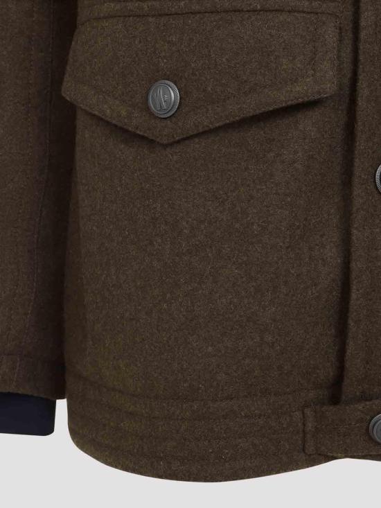 26FW 몽클레어 자켓 L20971A00038599X529A DARK BROWN - MONCLER