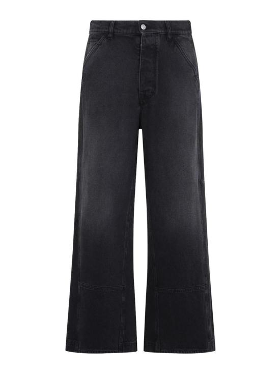 26FW 마르니 스트레이트 팬츠 PUJU0361A0USCZ4100N99 BLACK