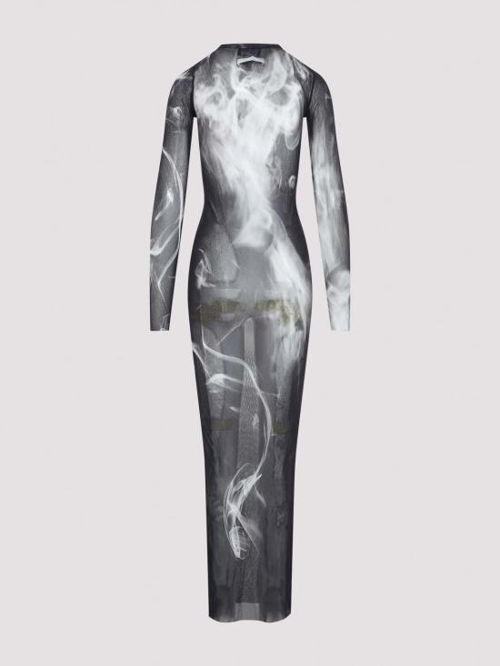 26FW 장 폴 고티에 롱 원피스 2604WDR191M031P000201 GREY - JEAN PAUL GAULTIER