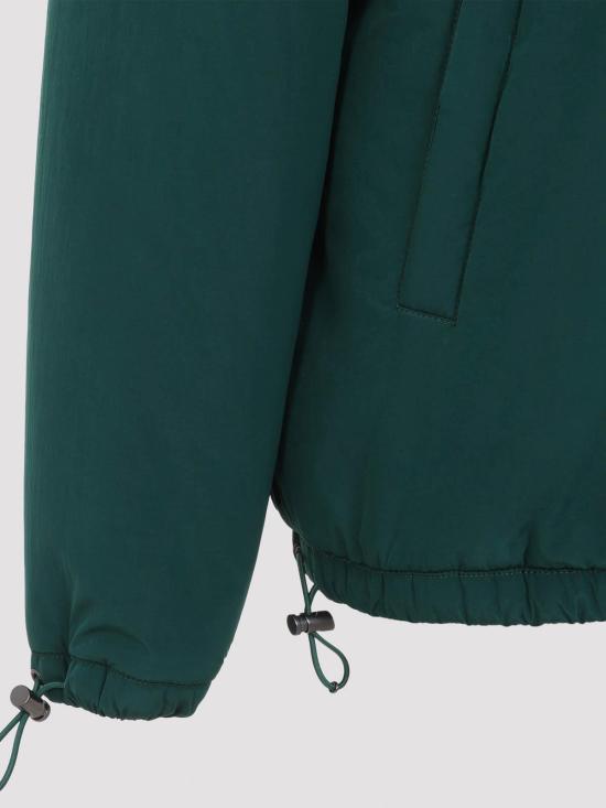 26FW 미우미우 로고 버튼 플리스 자켓 ML1541SOOO6291F0422 GREEN - MIU MIU