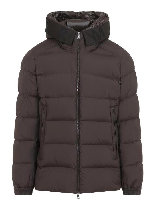 26FW 몽클레어 오르벨 후드 미디 다운 재킷 L20911A00222597YW258 BROWN