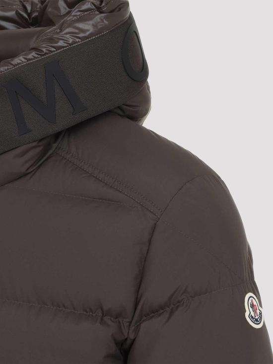 26FW 몽클레어 오르벨 후드 미디 다운 재킷 L20911A00222597YW258 BROWN - MONCLER