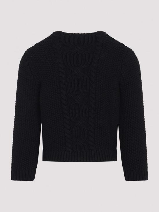 26FW 생로랑 스웨터 A004KQY77OL1000 BLACK - SAINT LAURENT
