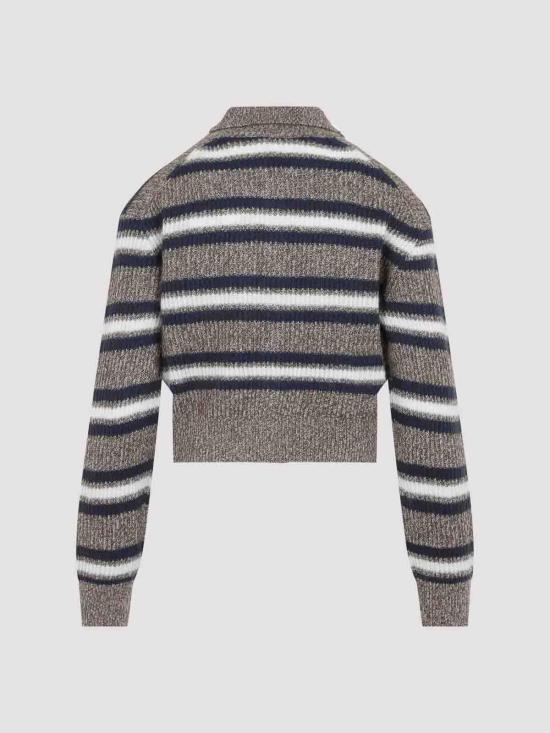 26FW 브루넬로 쿠치넬리 탑 MTX767906CDT03 BLUE - BRUNELLO CUCINELLI