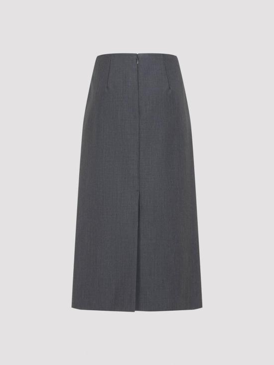 26FW 질샌더 미디 스커트 J03MA0315J40402023 GREY - JIL SANDER