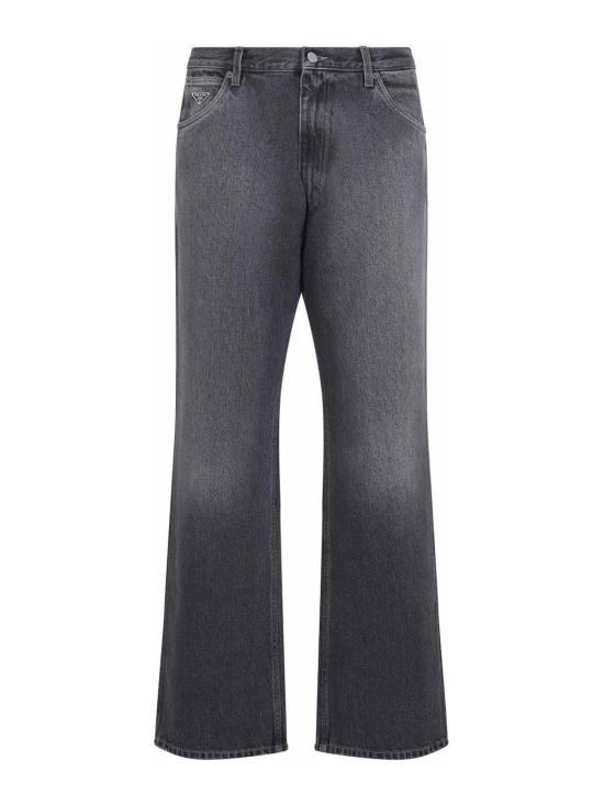 26FW 프라다 스트레이트 팬츠 GEP457SOOO6288F0557 BLACK