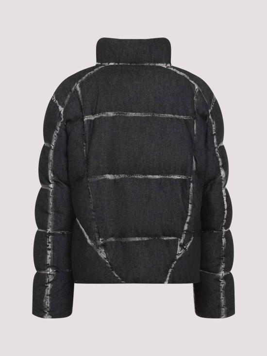 26FW 오프화이트 패딩 44MED06DF26D001001 BLACK - OFF WHITE