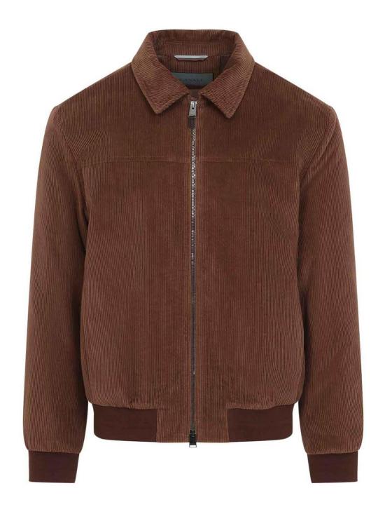 26FW 카날리 봄버 자켓 O41133CJ06215501 BROWN