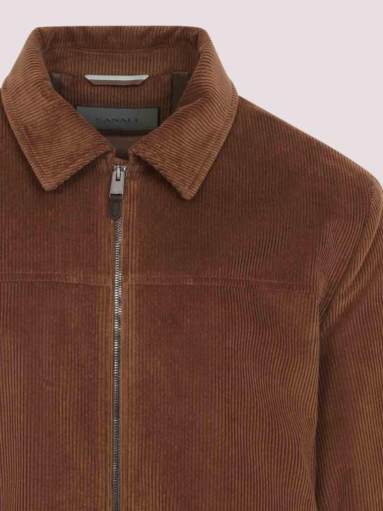 26FW 카날리 봄버 자켓 O41133CJ06215501 BROWN - CANALI