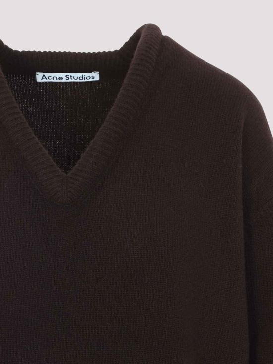 26FW 아크네 스튜디오 탑 A60680ADM DARK BROWN - ACNE STUDIOS