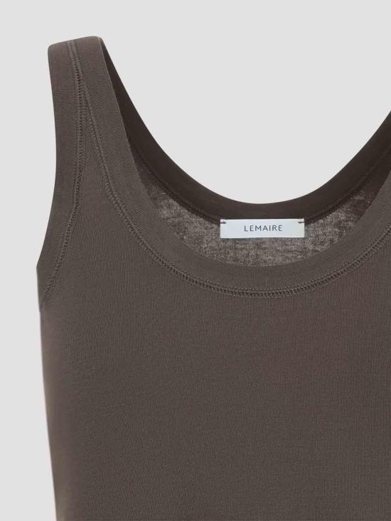 26FW 르메르 저지 탱크탑 TS0001LJ1016BR516 BROWN - LEMAIRE