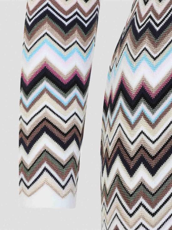 26FW 미소니 롱 원피스 DS26WG28BK01K0SMSPL MULTICOLOUR - MISSONI