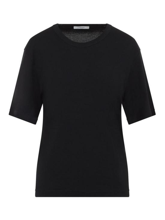 26FW 르메르 저지 티셔츠 TS0002LJ1016BK999 BLACK