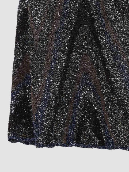 26FW 미소니 민소매 티셔츠 DS26WG3TBK01LYS91U7 BLACK - MISSONI
