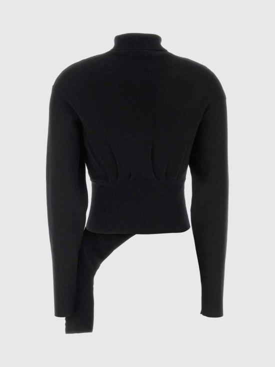 26FW 랑방 스웨터 RWPO0004K065 10 Black - LANVIN