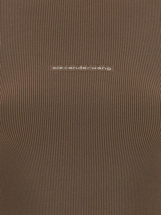 26FW 알렉산더 왕 탑 1KC4261039 269 Beige - ALEXANDER WANG
