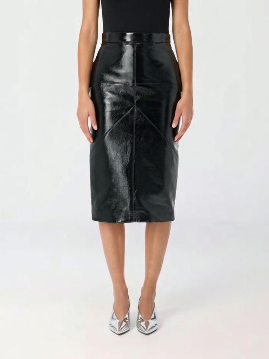 26FW 랑방 스커트 RWST02036378 10 Black