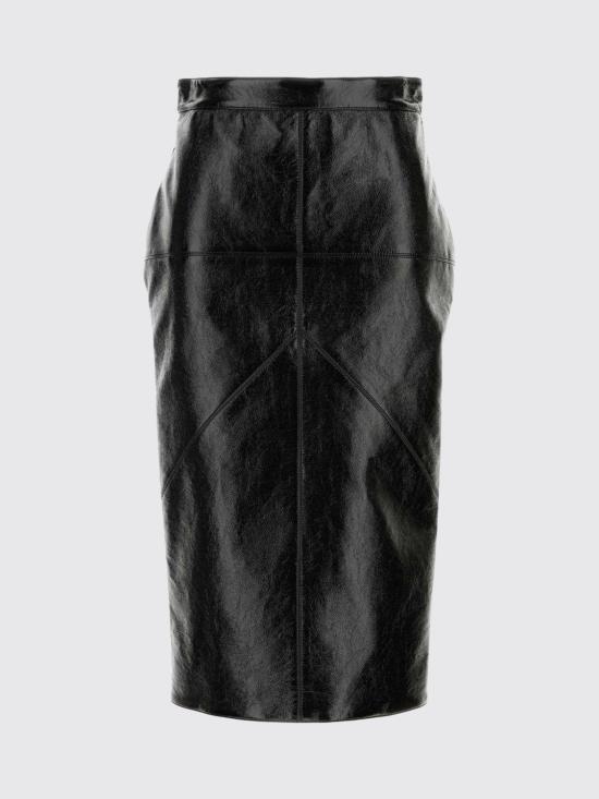 26FW 랑방 스커트 RWST02036378 10 Black - LANVIN