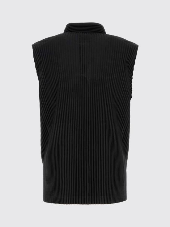 26FW 옴므 플리세 이세이 미야케 폴로 티셔츠 HP68JM072 15 Black - HOMME PLISSE' ISSEY MIYAKE