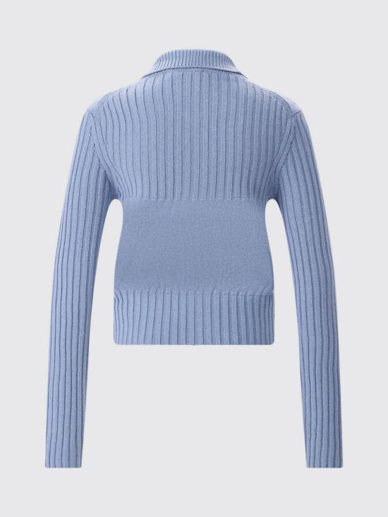 26FW 빅토리아 베컴 스웨터 1326KJU007313A 9901 Blue - VICTORIA BECKHAM