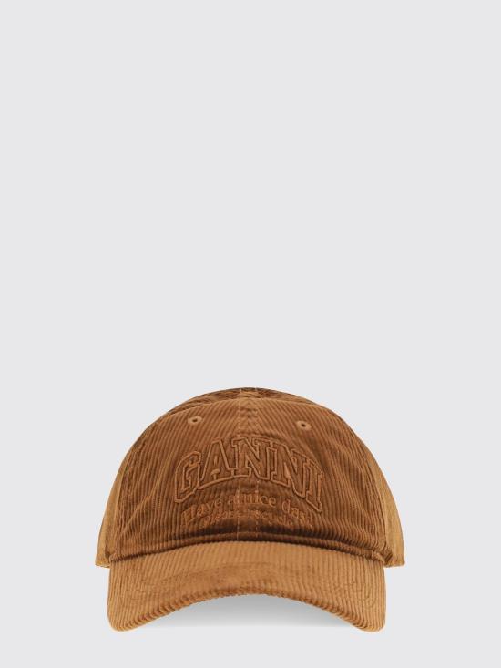 26FW 가니 모자 B3020261 900 Brown - GANNI
