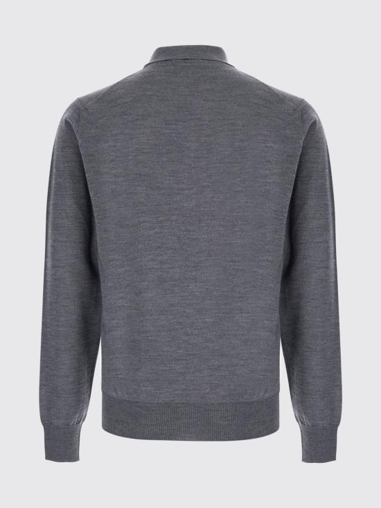 26FW 엠포리오 아르마니 폴로 티셔츠 EM005804AF25400 O8021 Grey - EMPORIO ARMANI