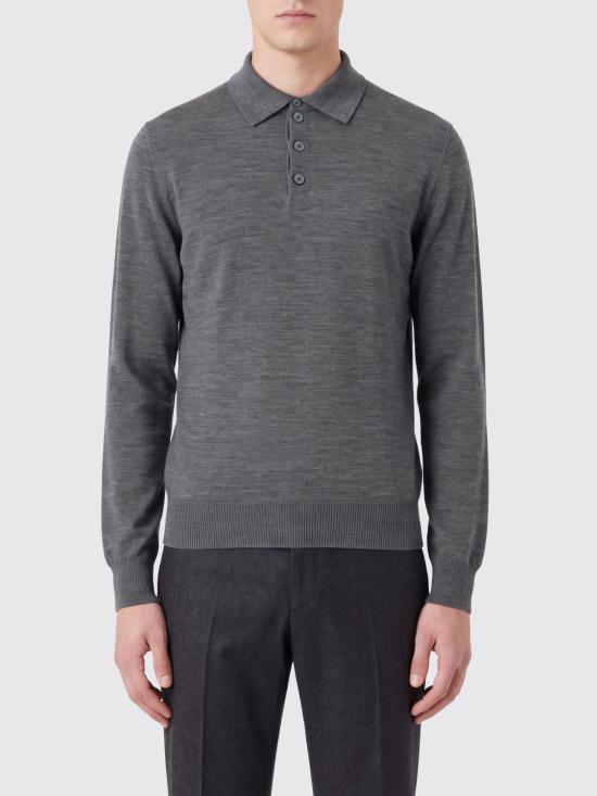 26FW 엠포리오 아르마니 폴로 티셔츠 EM005804AF25400 O8021 Grey