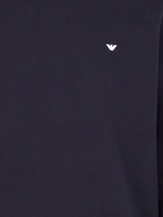 26FW 엠포리오 아르마니 긴팔 티셔츠 EM004533AF10013 UB118 Navy - EMPORIO ARMANI