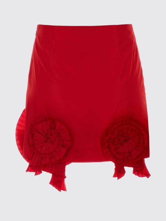 26FW 블루마린 스커트 RF6050T88642G310A X0824 Red - BLUMARINE