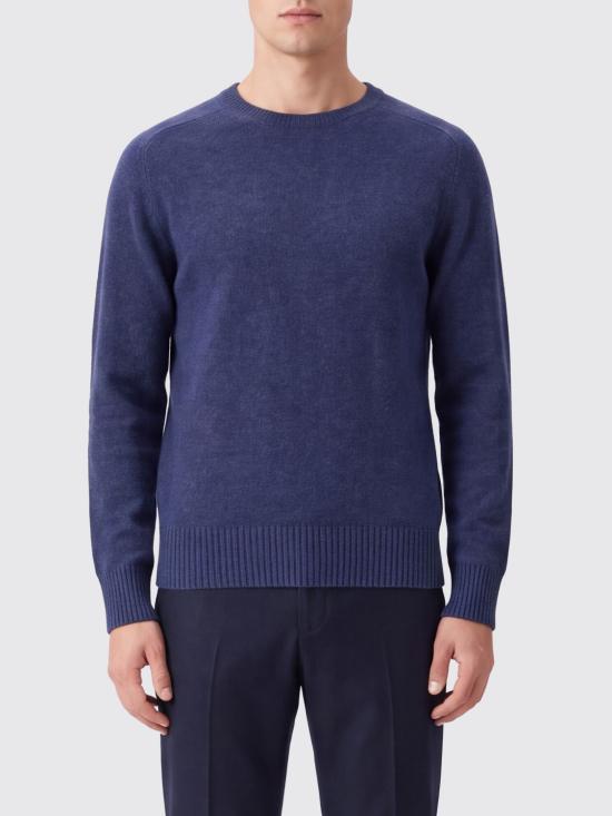 26FW 브룩스 필드 스웨터 203GU003 0149 Blue