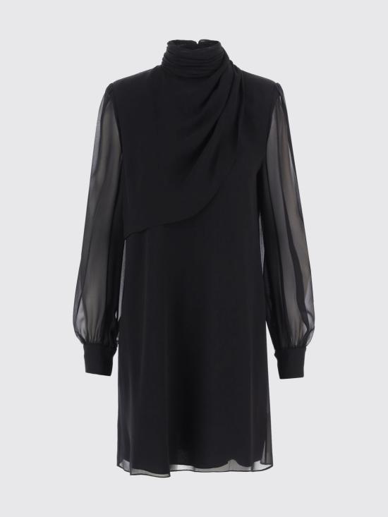 26FW 발렌티노 가라바니 롱 원피스 VALV093M 0NO Black - VALENTINO GARAVANI
