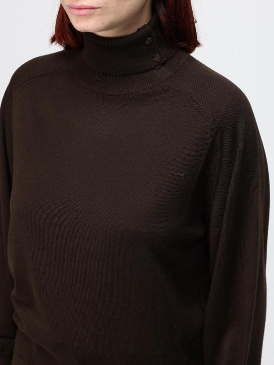 26FW 리우조 스웨터 CF6039MA820 X0807 Brown - LIU JO